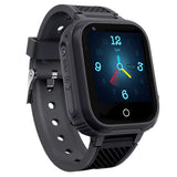 4G Kids Smart Watch Water-resistant Wifi GPS Locator Video SOS Children Phone Watch Gift Black