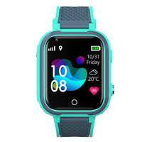 4G Kids Smart Watch Water-resistant Wifi GPS Locator Video SOS Children Phone Watch Gift Green