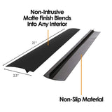 2Pcs or 4Pcs Black 21 Inches Silicone Kitchen Stove Counter Gap Covers