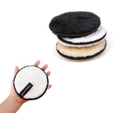 3 Pieces Microfiber Makeup Remover Pads Set