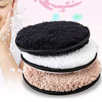 3 Pieces Microfiber Makeup Remover Pads Set