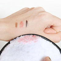 3 Pieces Microfiber Makeup Remover Pads Set