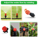 FancyGrab Adjustable Garden Outdoor Misting Cooling System Kit