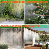 FancyGrab Adjustable Garden Outdoor Misting Cooling System Kit