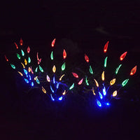 3PCS Solar Powered LED Leaf Tree Branch Lights Set