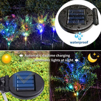 Christmas Decorative Trees Solar Powered Lights Lawn lamp