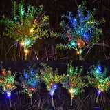 Christmas Decorative Trees Solar Powered Lights Lawn lamp