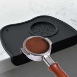 Espresso Tamper Mat Silicone Coffee Tamper Pad Anti-Slip Coffee Tamping Pad Large