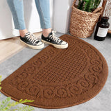 Home Kitchen Doormat Stairs Floor Mat Washable 48x78CM-Brown