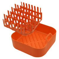 Air Fryer Silicone Bacon Rack Bacon Cooker Tray with Air Fryer Pot Tray Air Fryer Accessory