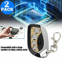 270MHz-433MHz 4 Buttons Garage Door Remote Control Transmitter