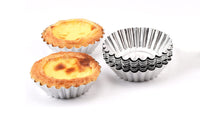 40pcs Reusable Non-Stick Egg Tart Mold