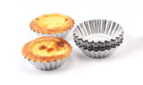 40pcs Reusable Non-Stick Egg Tart Mold