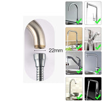 3 Modes Adjustment Kitchen Sink 360 Flexible Extension Hose Faucet Sprayer Attachment Water Saving Long Nozzle