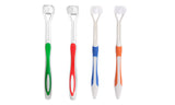 3 Sided Toothbrush 4pcs