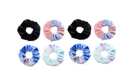 8pcs Hair Scrunchies With Zipper Hidden Pocket