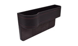 PU Leather Car Seat Gap Organiser for Co-driver Seat