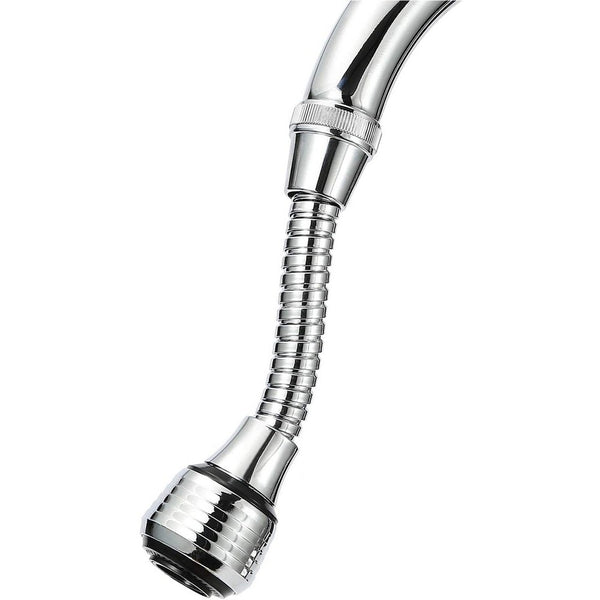 2 Modes Kitchen Sink 360 Flexible Extension Hose Faucet Sprayer Attachment Water Saving Long Nozzle