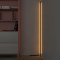 RGB Colour Changing LED Corner Floor Lamp Minimalist Mood Light Corner Standing Light