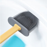 Silicone Toilet Brush with Holder