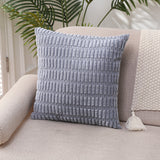 2Pcs Boho Throw Pillow Covers Modern Pillowcases Home Decor Gray