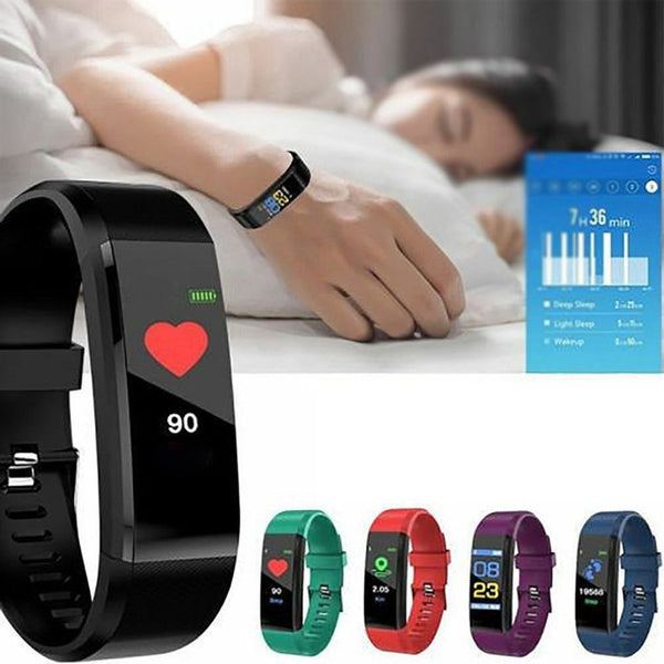 20 In 1 115plus Water Resistant Smart Fitness Tracker Bands Sport Bluetooth Smart Touch Wristband Health Monitoring Bracelet