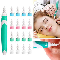 Spiral Ear Wax Remover Tools with 32PCS Disposable Tips