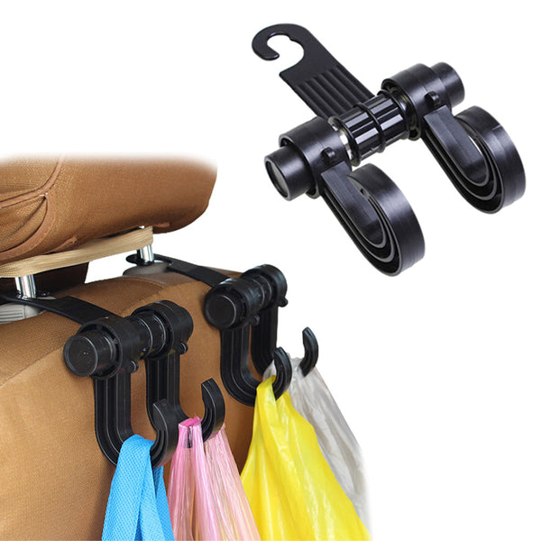 10 Pcs Car Seat Back Storage Double Hanger Holders